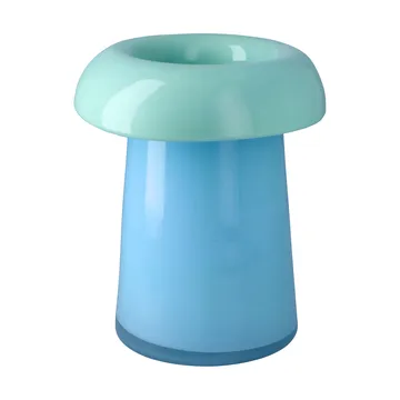 Soma vas - Ljusblå-aqua, 22,5 cm - Holmegaard