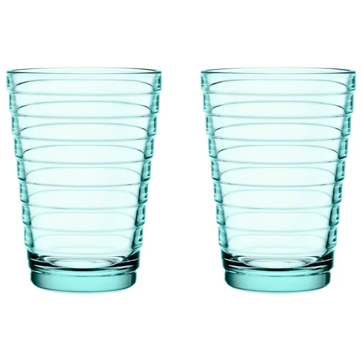 Aino Aalto dricksglas 33 cl 2-pack - vattengrön - Iittala