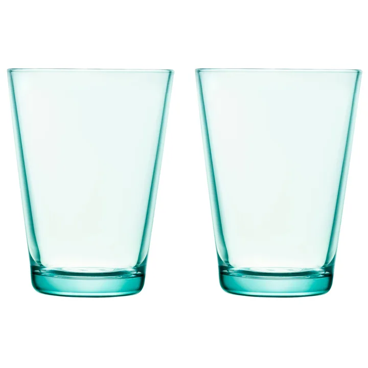 Kartio dricksglas 40 cl 2-pack - vattengrön - Iittala
