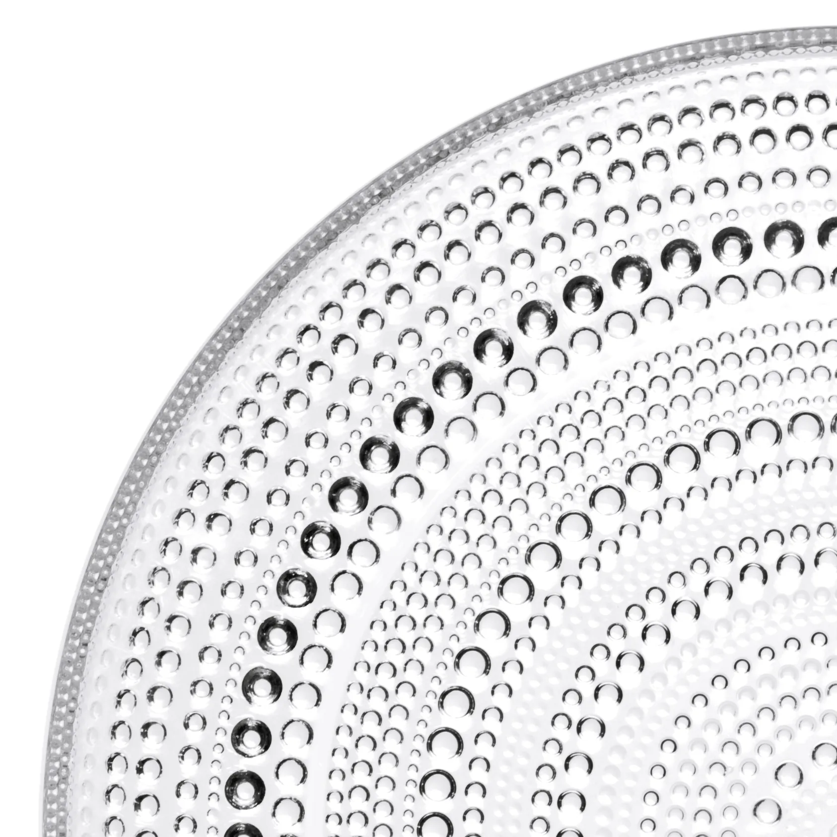 Kastehelmi tallrik liten Ø24,8 cm, klar Iittala