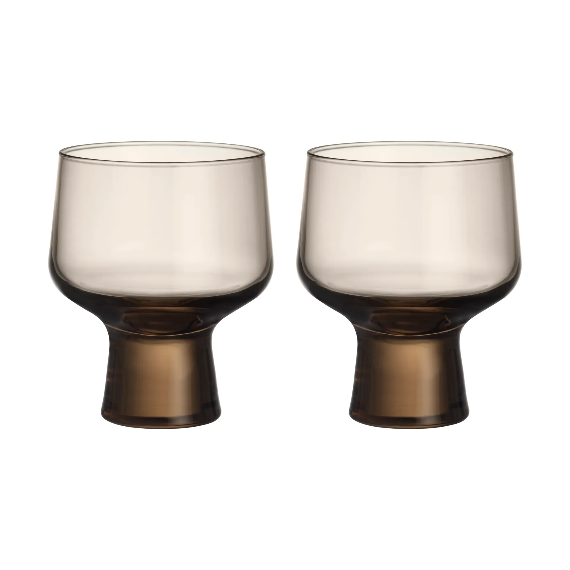 Solare glas på fot 29 cl 2-pack, Linne Iittala
