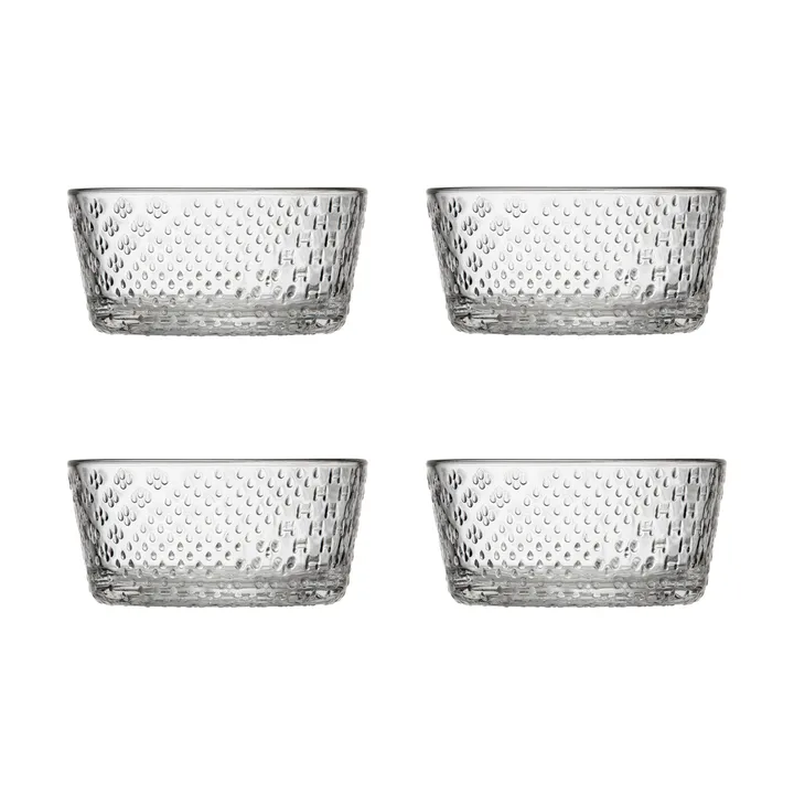 Tundra skål 25 cl 4-pack - Klar - Iittala