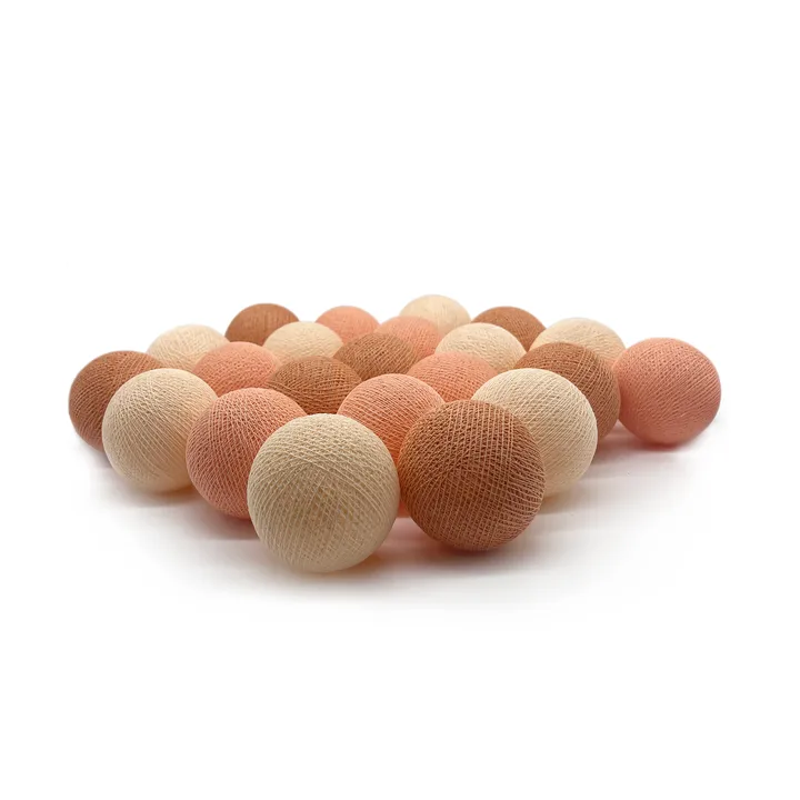 Irislights ljusslinga - Peach, 20 bollar - Irislights