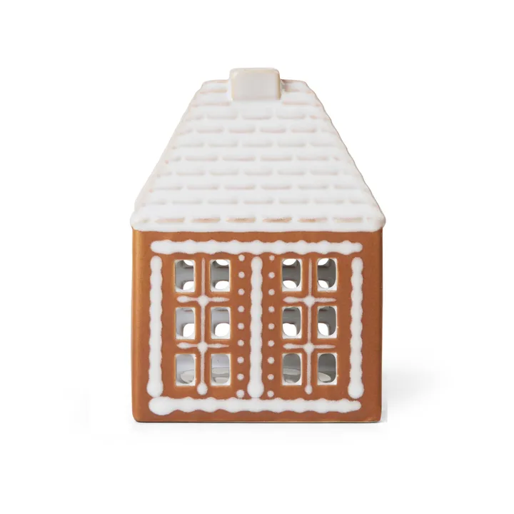 Gingerbread ljushus liten 11 cm - Brun - Kähler