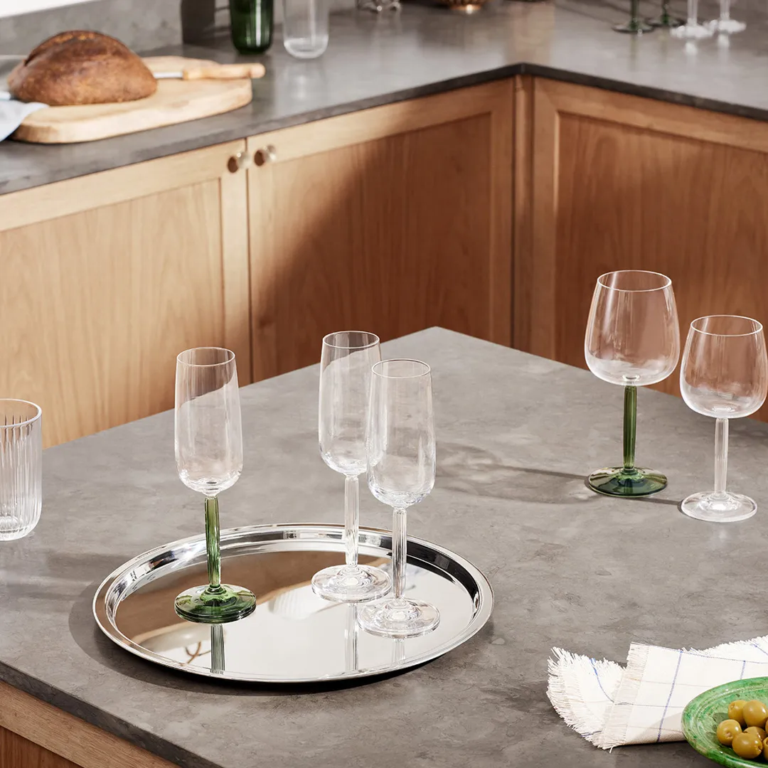Hammershøi Champagneglas 24 cl 2-pack, Klar Kähler