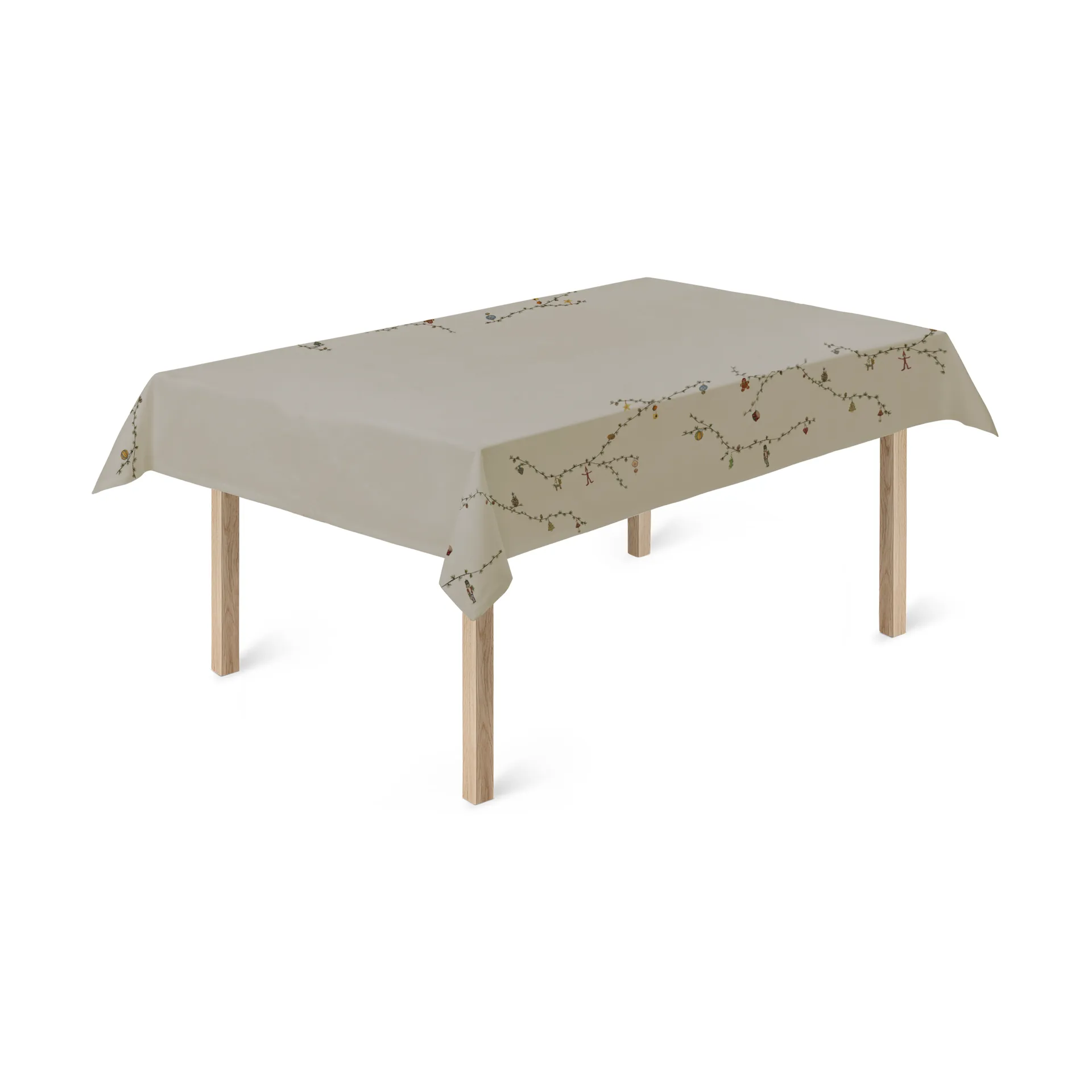 Hammershøi Christmas Duk sand, 150x320 cm Kähler