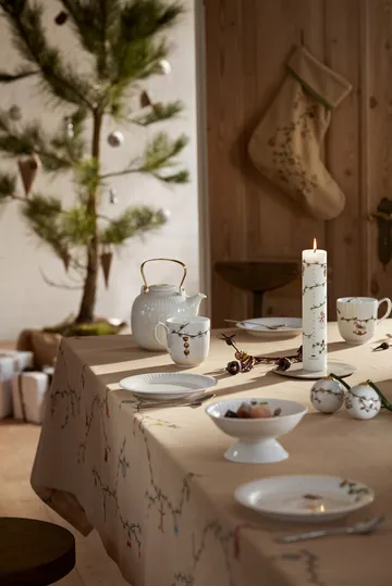 Hammershøi Christmas Duk sand - 150x370 cm - Kähler