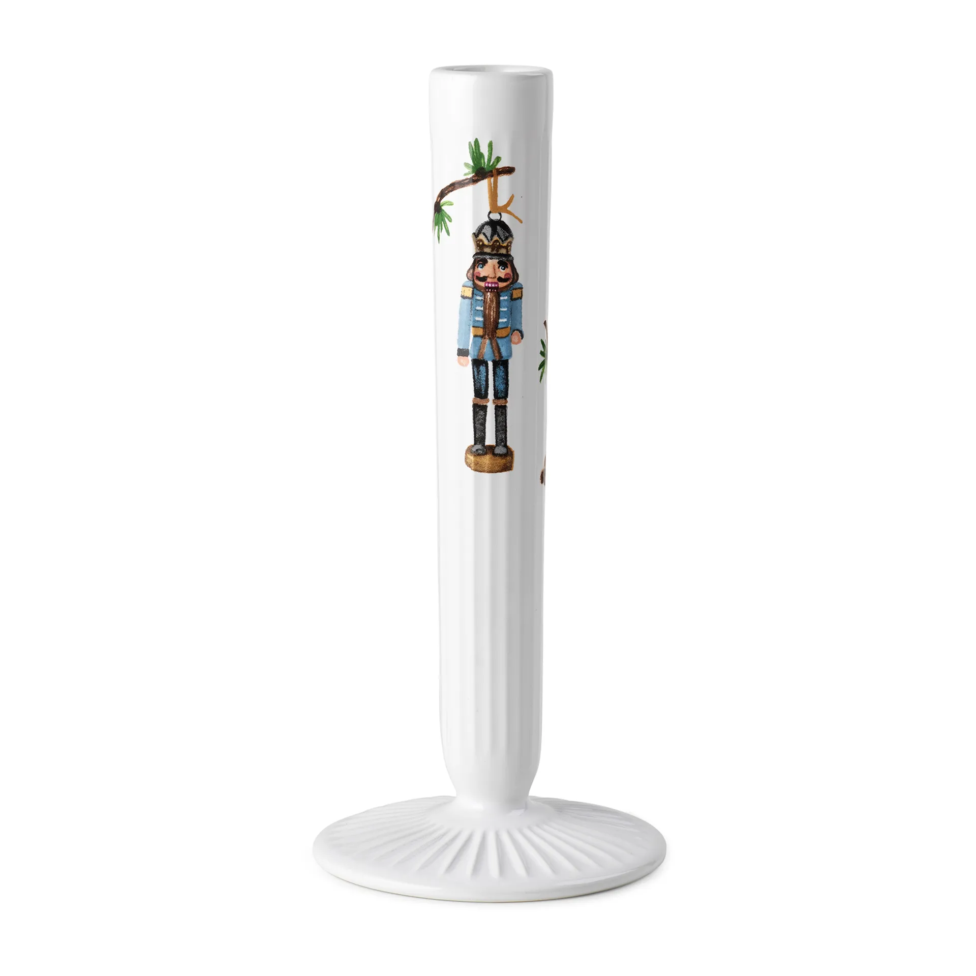 Hammershøi Christmas ljusstake vit, 20 cm Kähler
