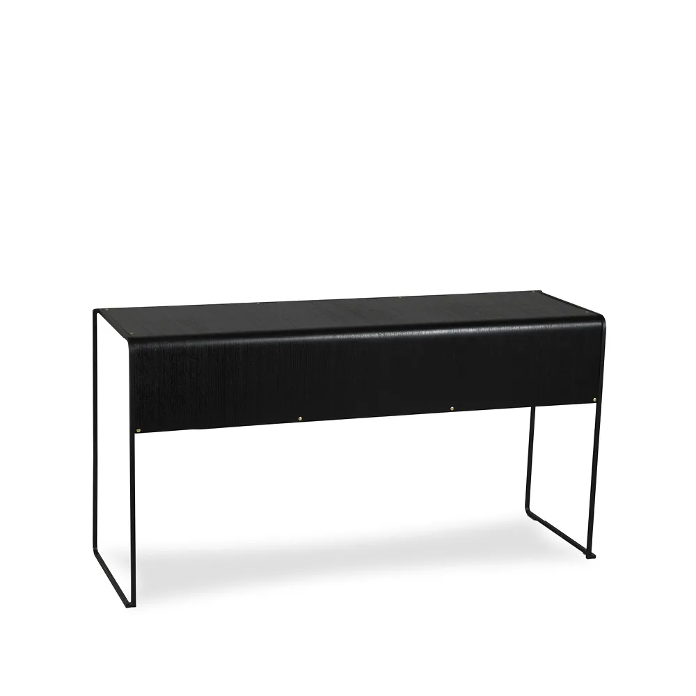 Brokk skrivbord, Svart Källemo