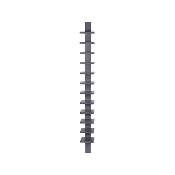 Pilaster vägghylla - Lera betsad - Källemo
