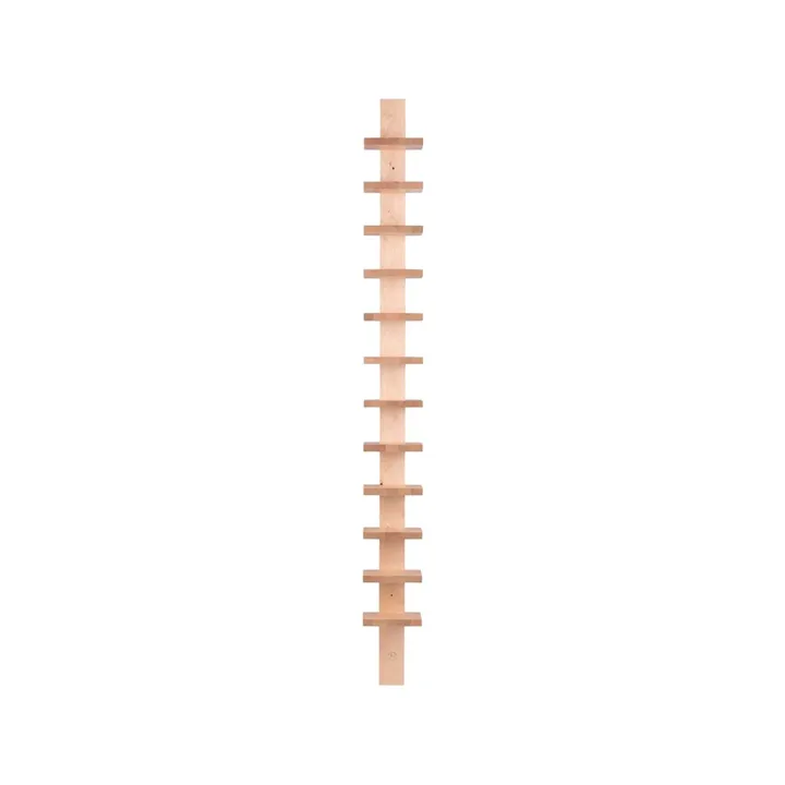 Pilaster vägghylla - Naturlackad björk - Källemo