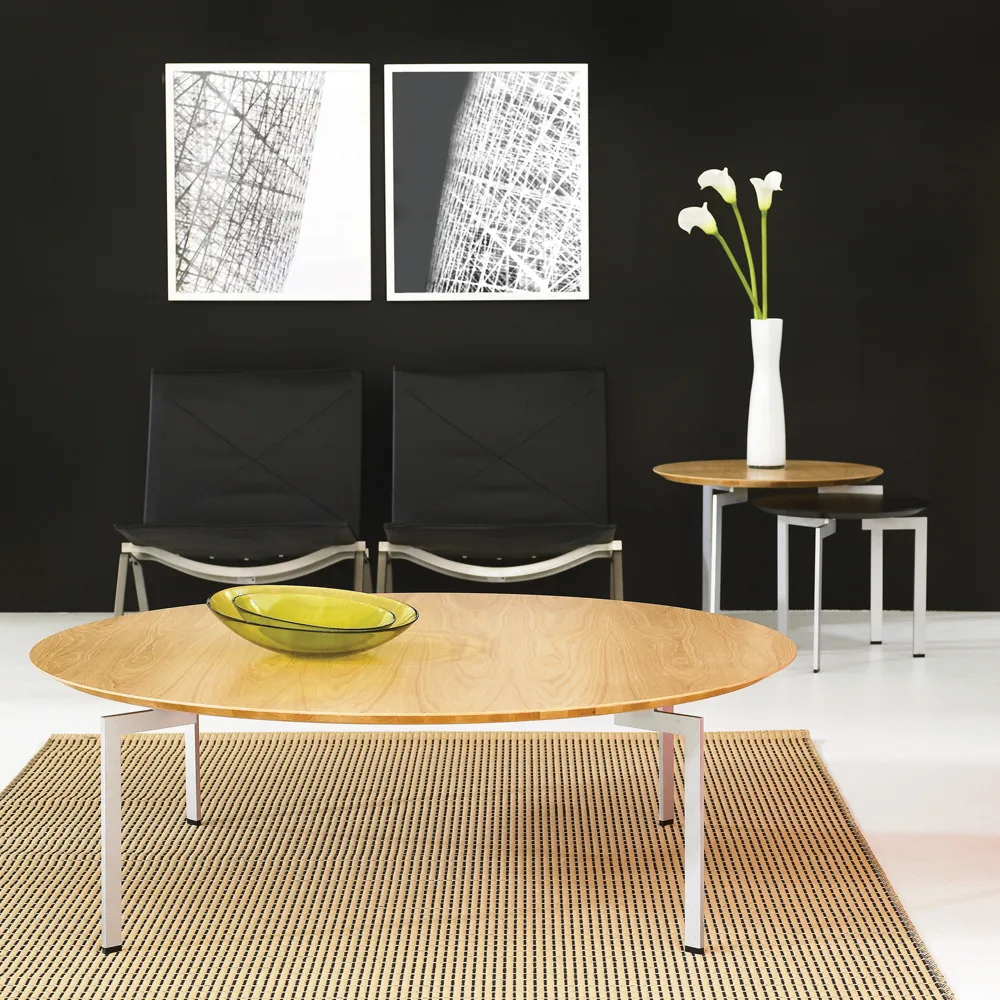Trippo T4 soffbord 54x158 cm, Ek kromben 46 cm Karl Andersson & Söner