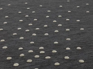 Bula matta - Nearly Black, 170x240 cm - Kateha