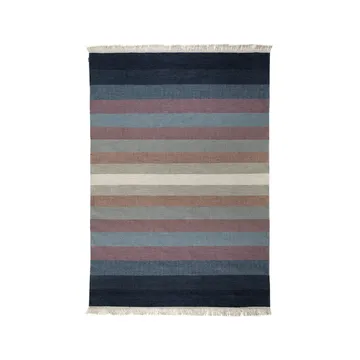Tofta Wave Matta - Blue, 170x240 cm - Kateha