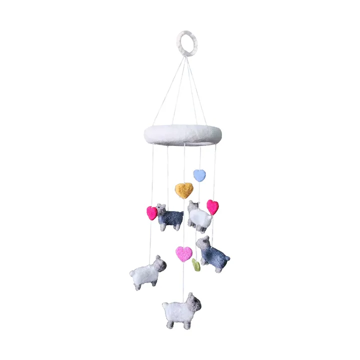Sheep filtad mobil - 15x50 cm - Klippan Yllefabrik