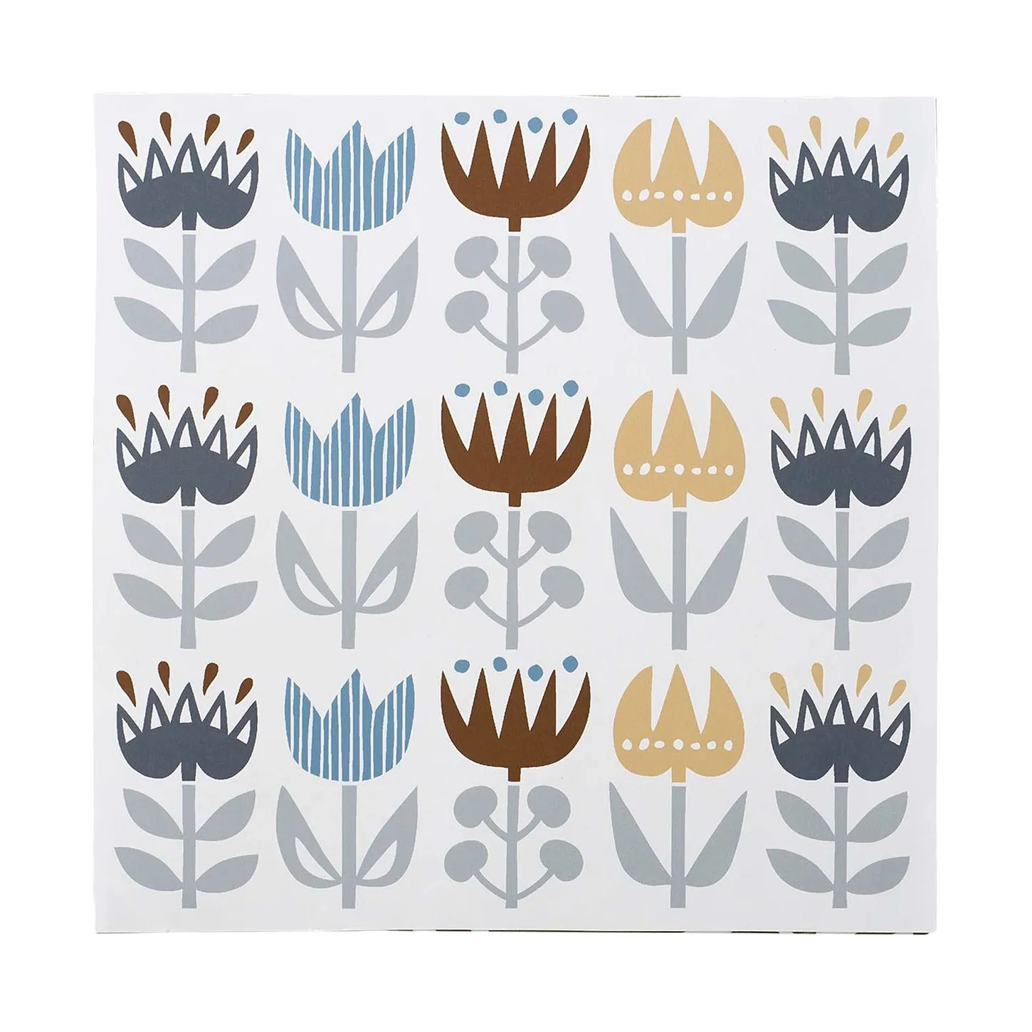 Tulip servett 33x33 cm 20-pack, Grey Klippan Yllefabrik