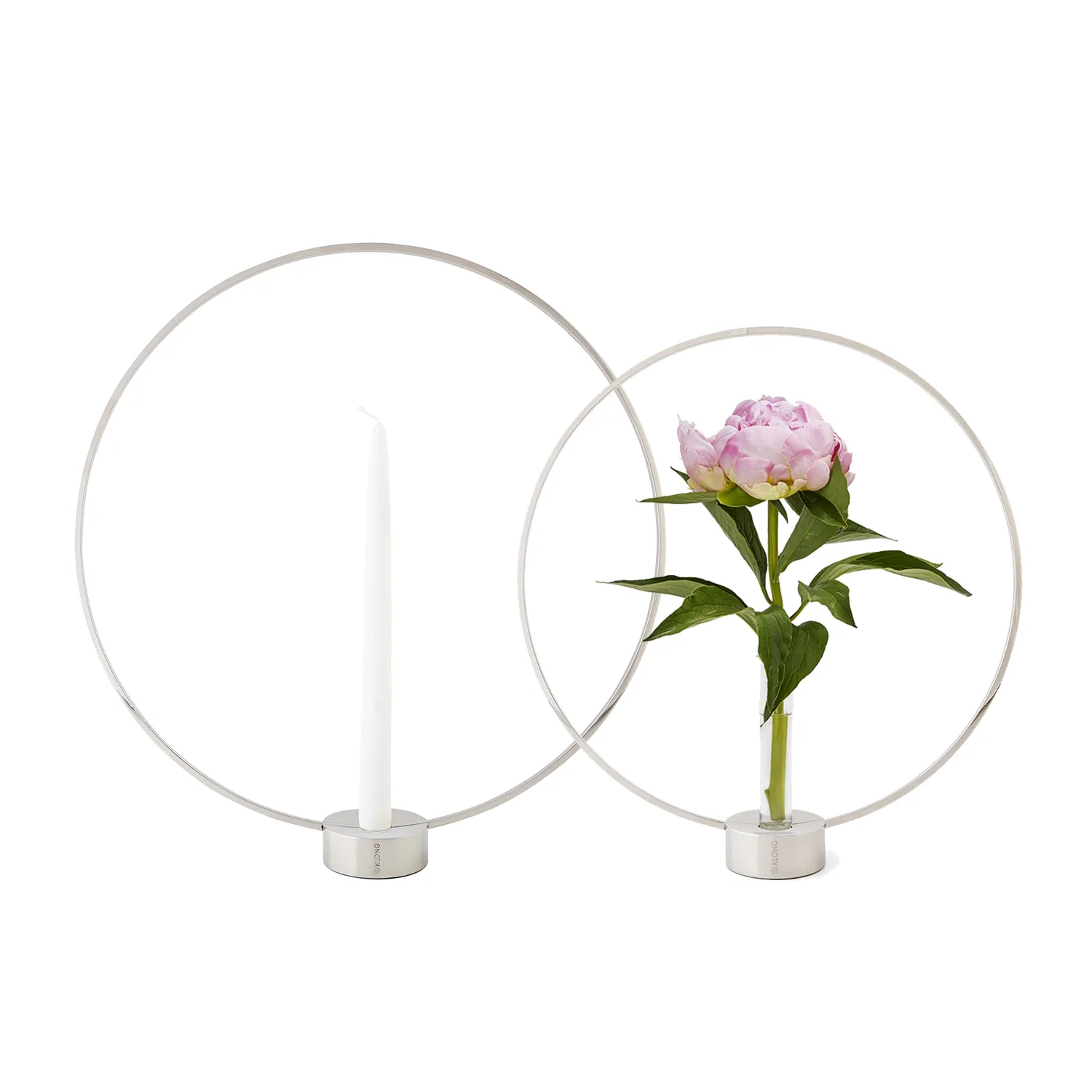 Gloria ljusstake, liten, nickel KLONG