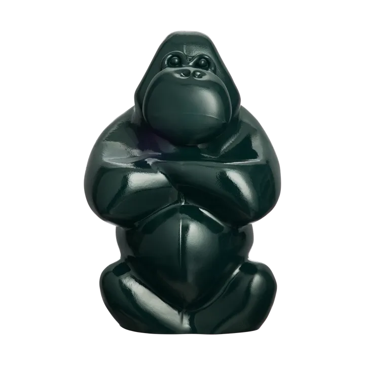Gabba Gabba Hey skulptur 305 mm - Mörkgrön - Kosta Boda
