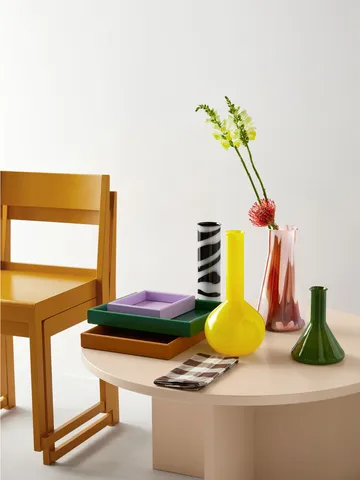 Lab mätglas vas 18,5 cm - Grön - Kosta Boda