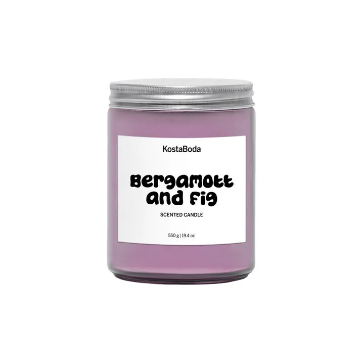 Mind doftljus - Bergamott & Fig, 550 g - Kosta Boda