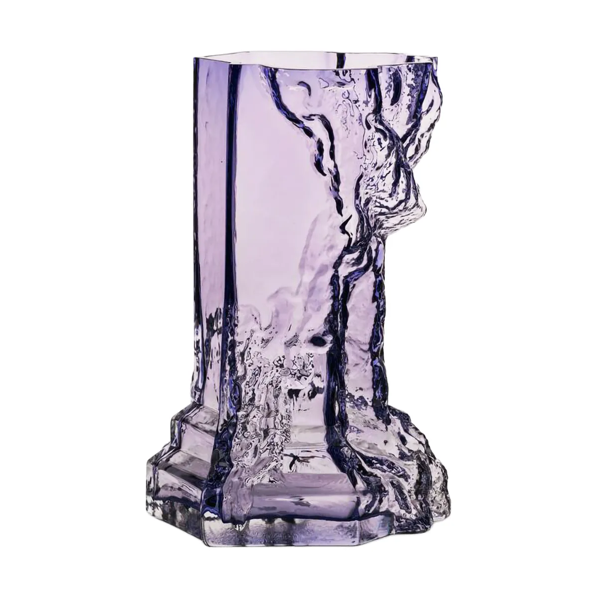 Rocky Baroque vas 25 cm, Violett Kosta Boda