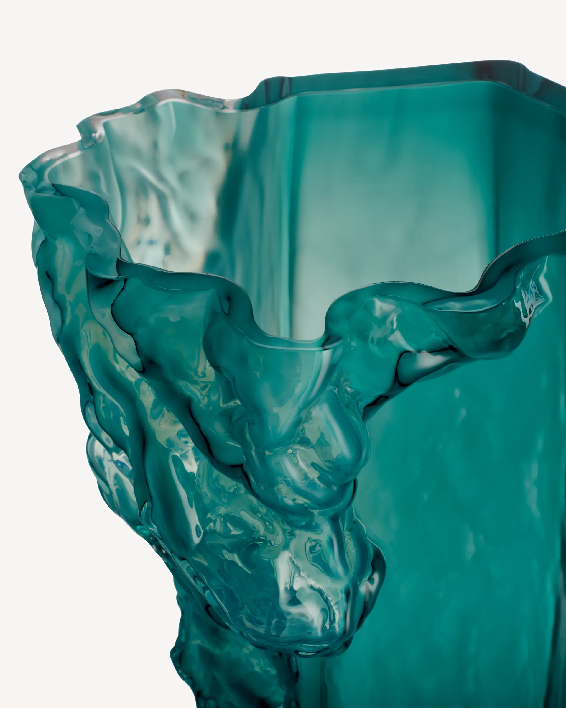 Rocky Baroque vas 35 cm, Chrysocolla Kosta Boda