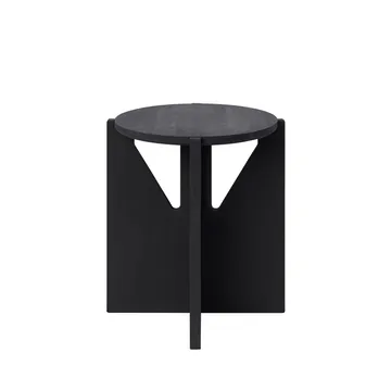 Stool pall - Oak black - Kristina Dam Studio