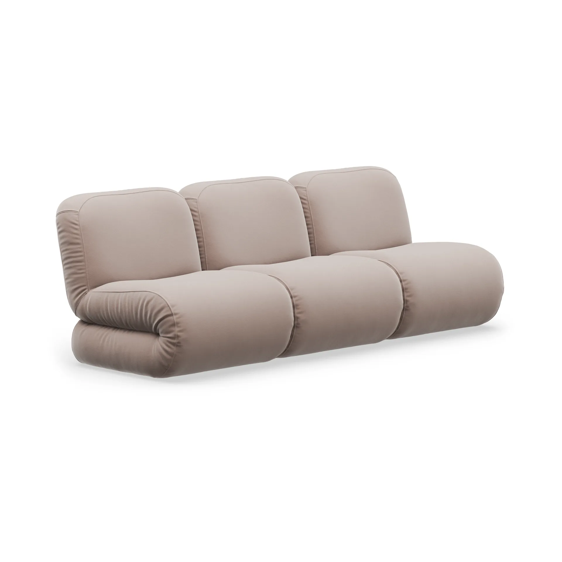 BAU soffa 3-sits, Megan sand Lammhults