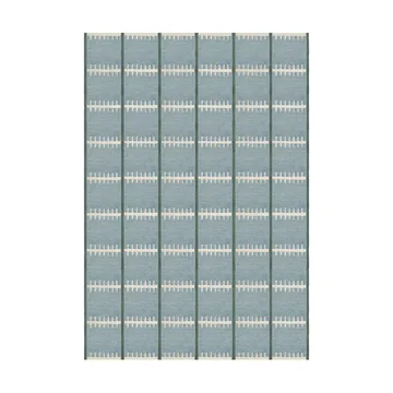Lilly ullmatta - Blue, 180x270 cm - Layered
