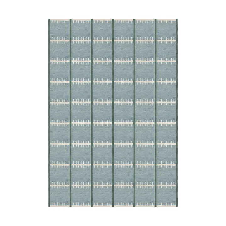 Lilly ullmatta - Blue, 180x270 cm - Layered