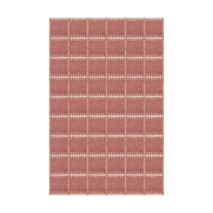 Lilly ullmatta - Claret red, 250x350 cm - Layered