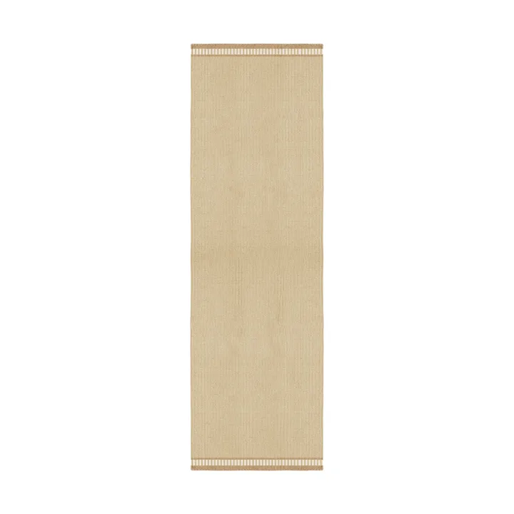 Röllakan Solid ullmatta - Mariegold, 80x300 cm - Layered