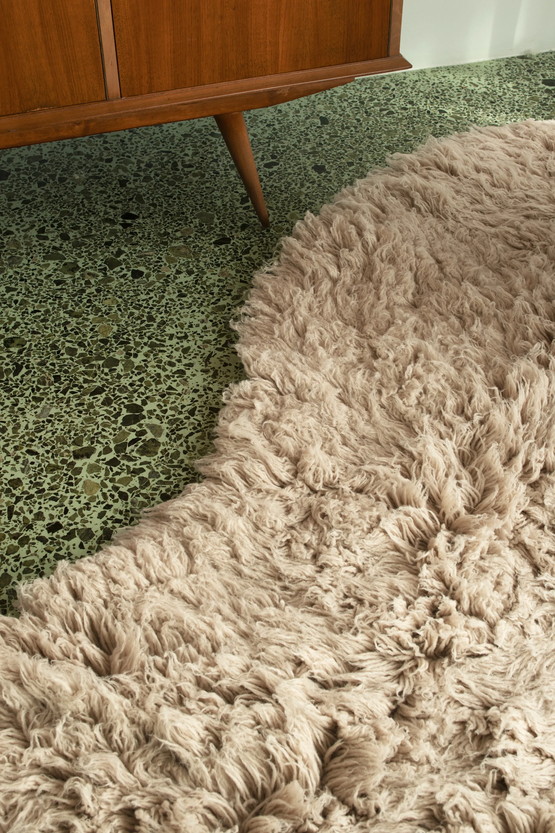 Shaggy matta 200x300 cm, Oatmeal Layered