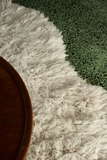 Shaggy matta 300x400 cm - Bone White - Layered