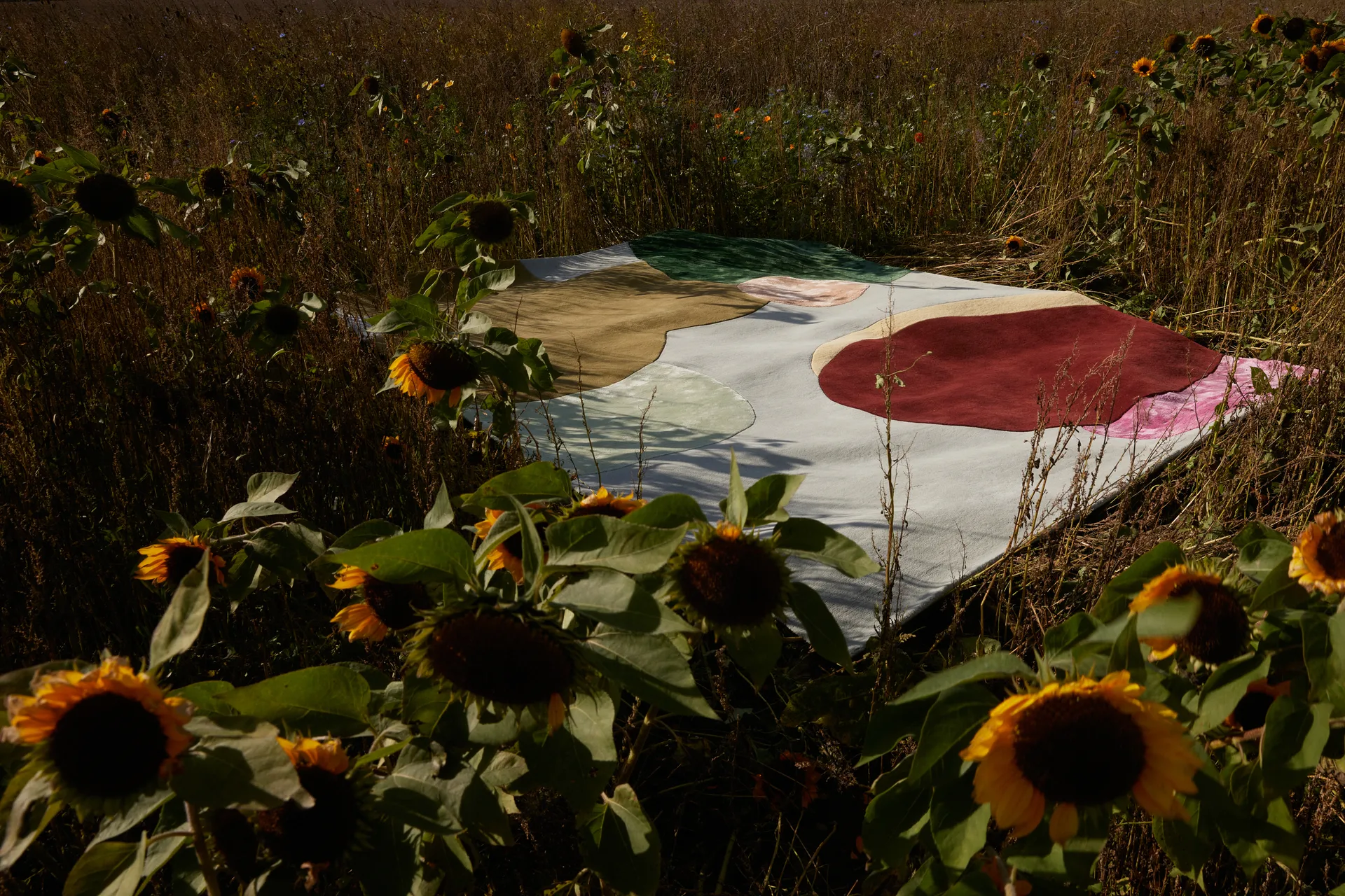 Sleeping Flower ullmatta, 200x300 cm Layered