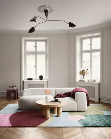 Sleeping Flower ullmatta - 250x350 cm - Layered