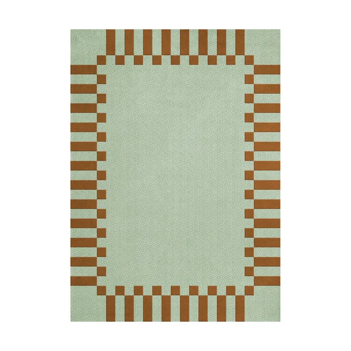 Teklan frame ullmatta - Pistachio camel- 180x270 cm - Layered