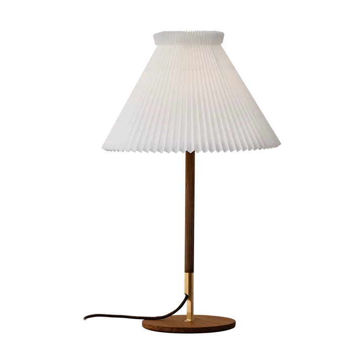 LK80 borslampa 70 cm - Smoked oak-brass - Le Klint