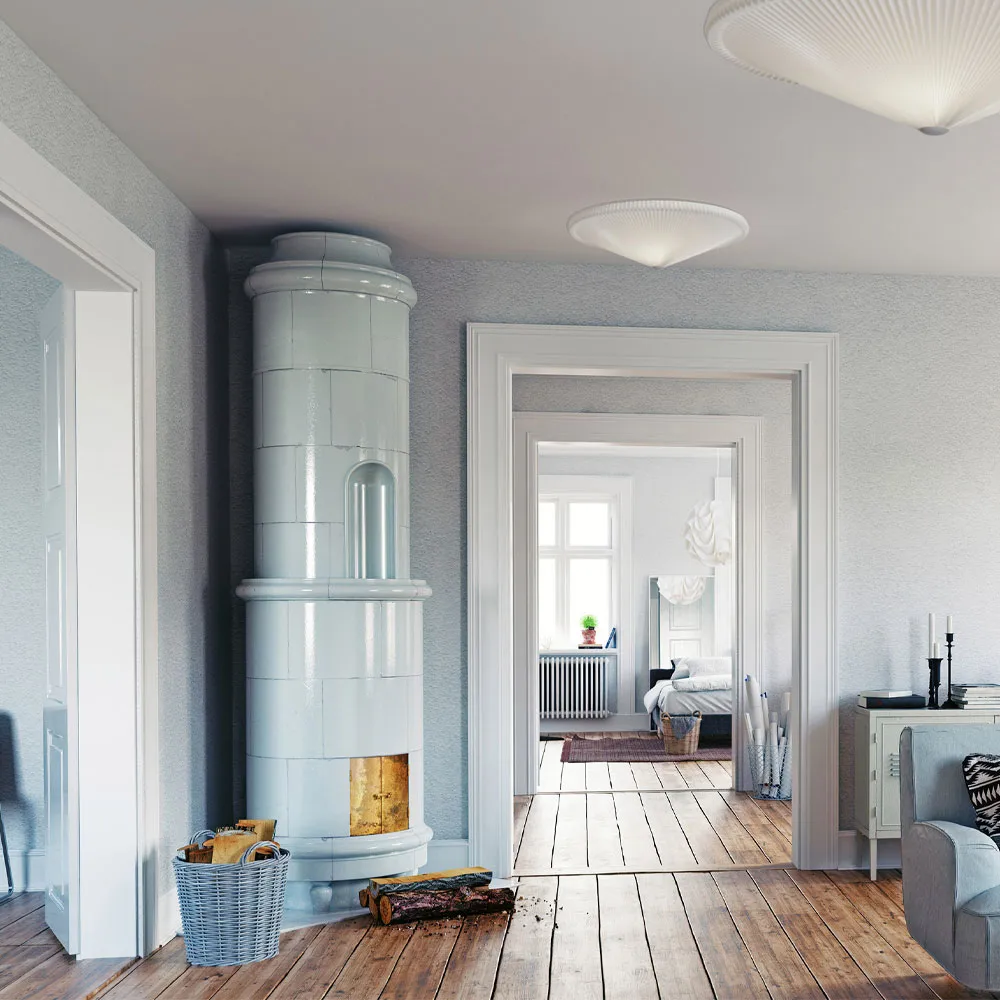 Model 26 plafond, White, Ø70, plast Le Klint