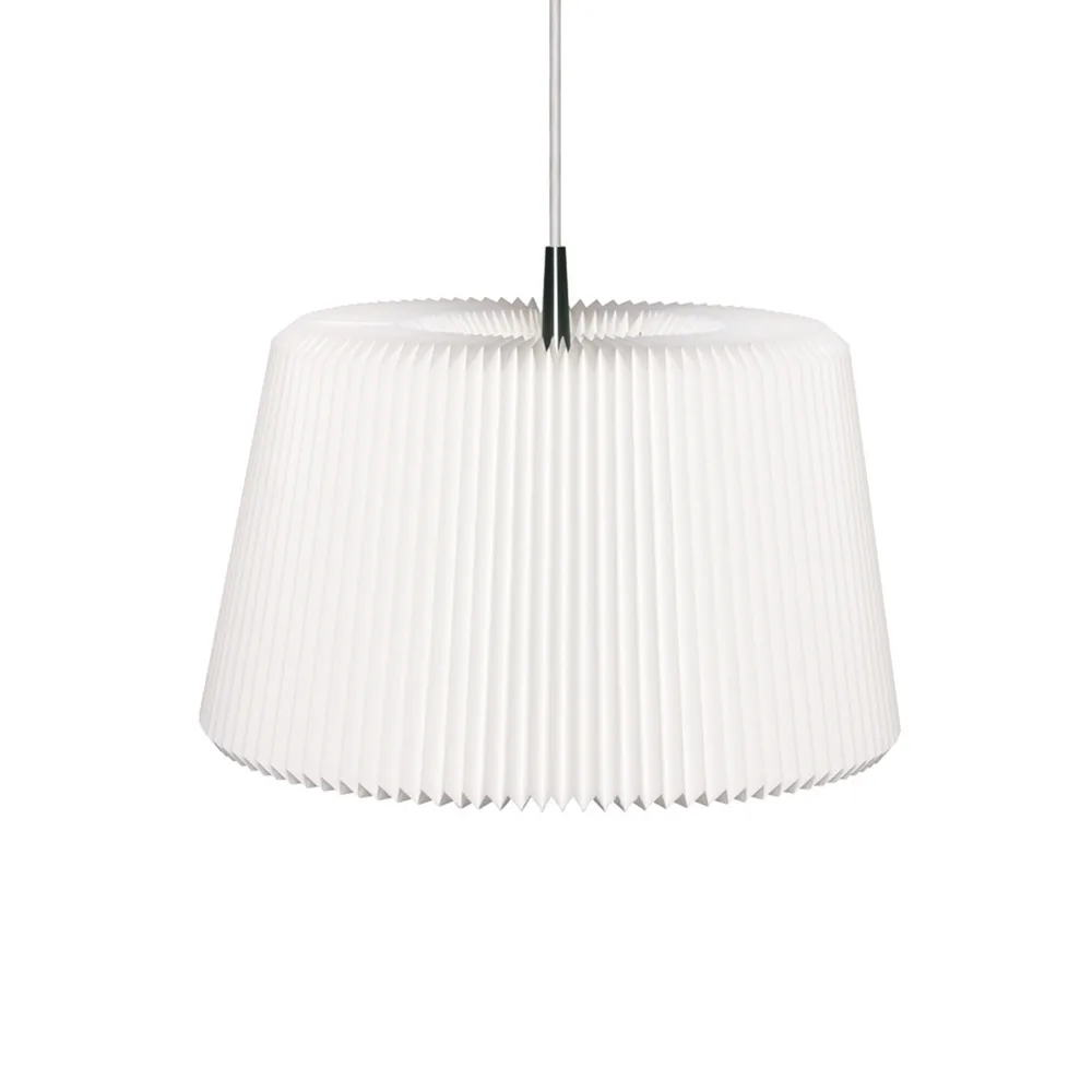 Snowdrop 120L pendel, vit, plast skärm Le Klint