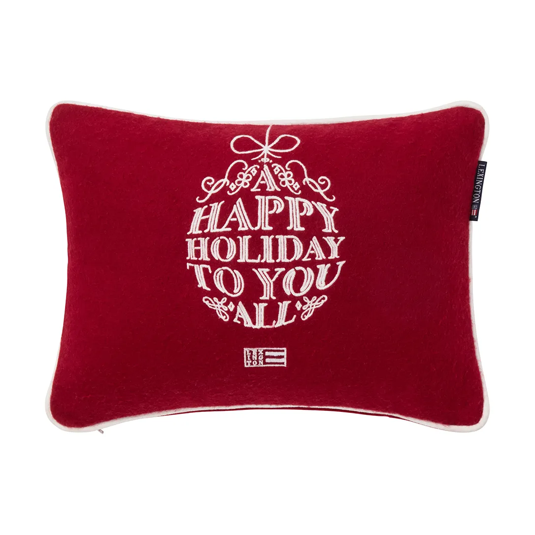 Ornament ullmix kudde 30x40 cm, Red-white Lexington