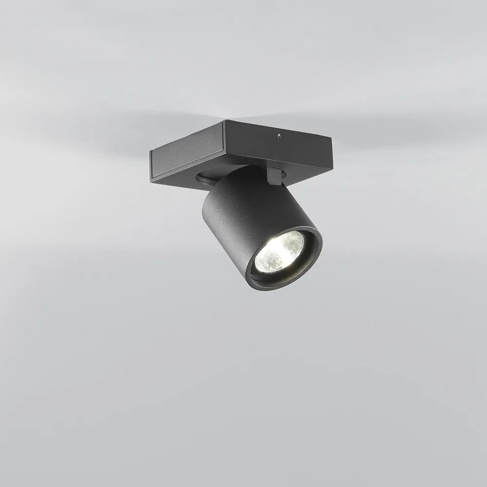 Focus Mini 1 vägg- och taklampa, black, 2700 kelvin Light-Point