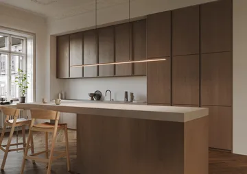 Slim S1800 pendel - Rose gold - Light-Point