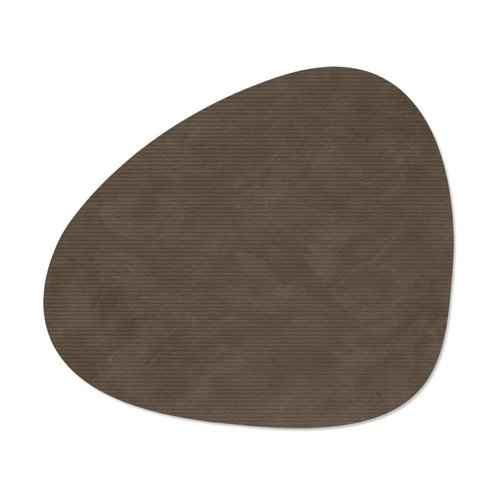 Corduroy bordstablett curve L - Caviar - LIND DNA