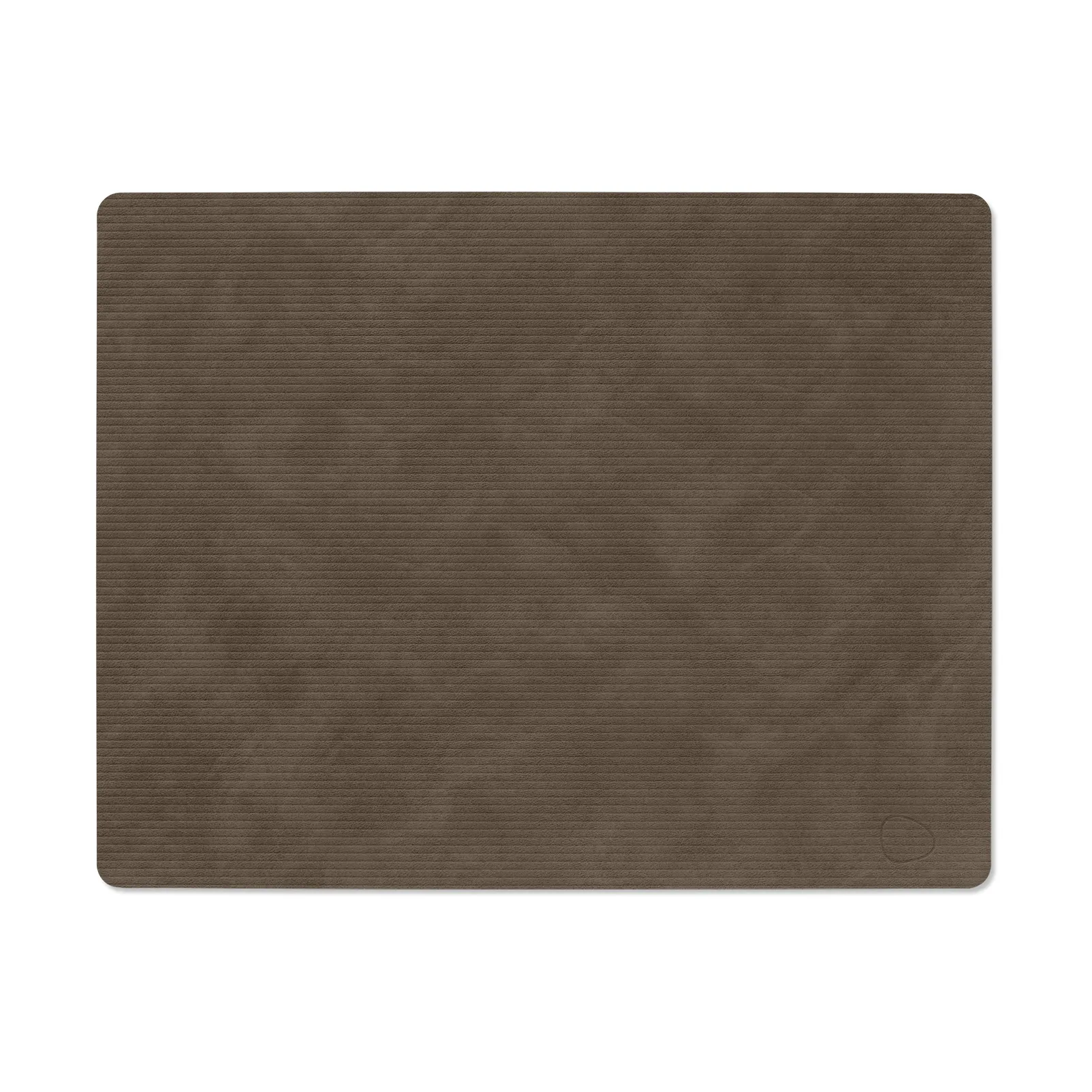 Corduroy bordstablett square L, Caviar LIND DNA