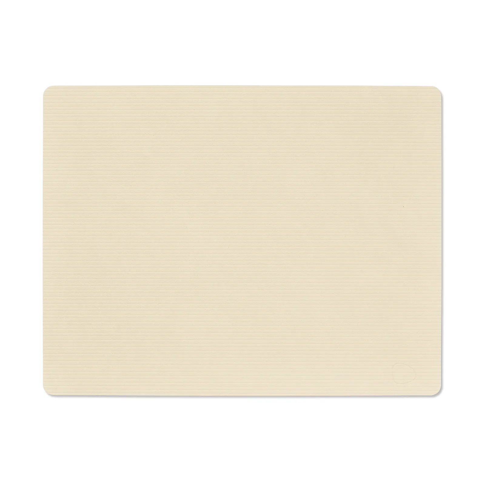 Corduroy bordstablett square L, Vanilla LIND DNA