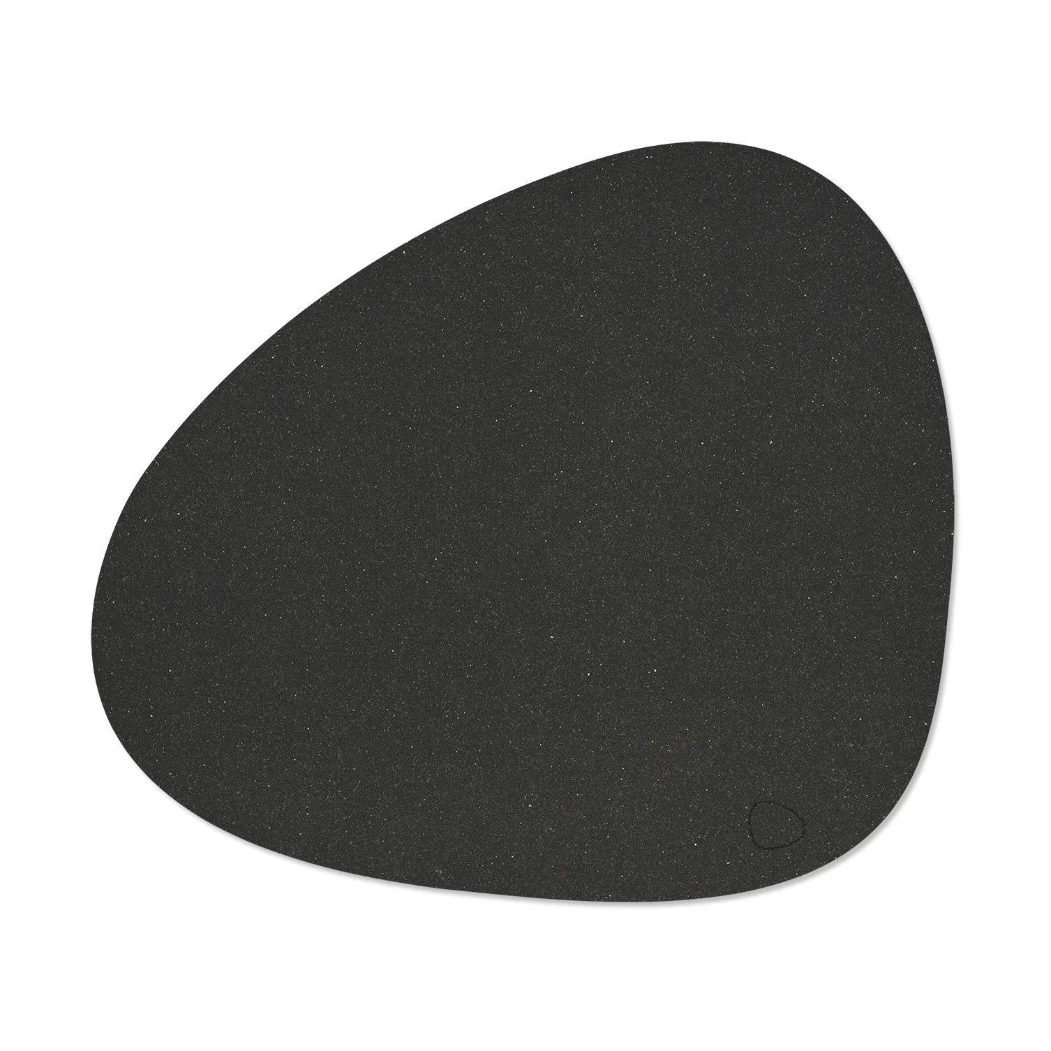 Core bordstablett curve L, Flecked anthracite LIND DNA
