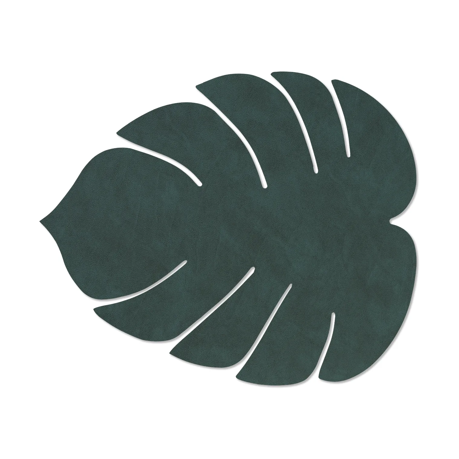 Monstera Leaf Nupo bordstablett L, Mörkgrön LIND DNA