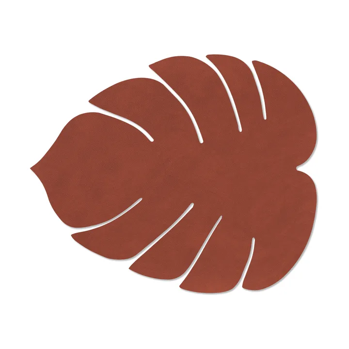 Monstera Leaf Nupo bordstablett L - Sienna - LIND DNA