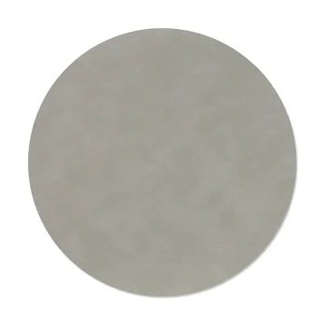 Nupo bordstablett - Light grey, circle, L - LIND DNA